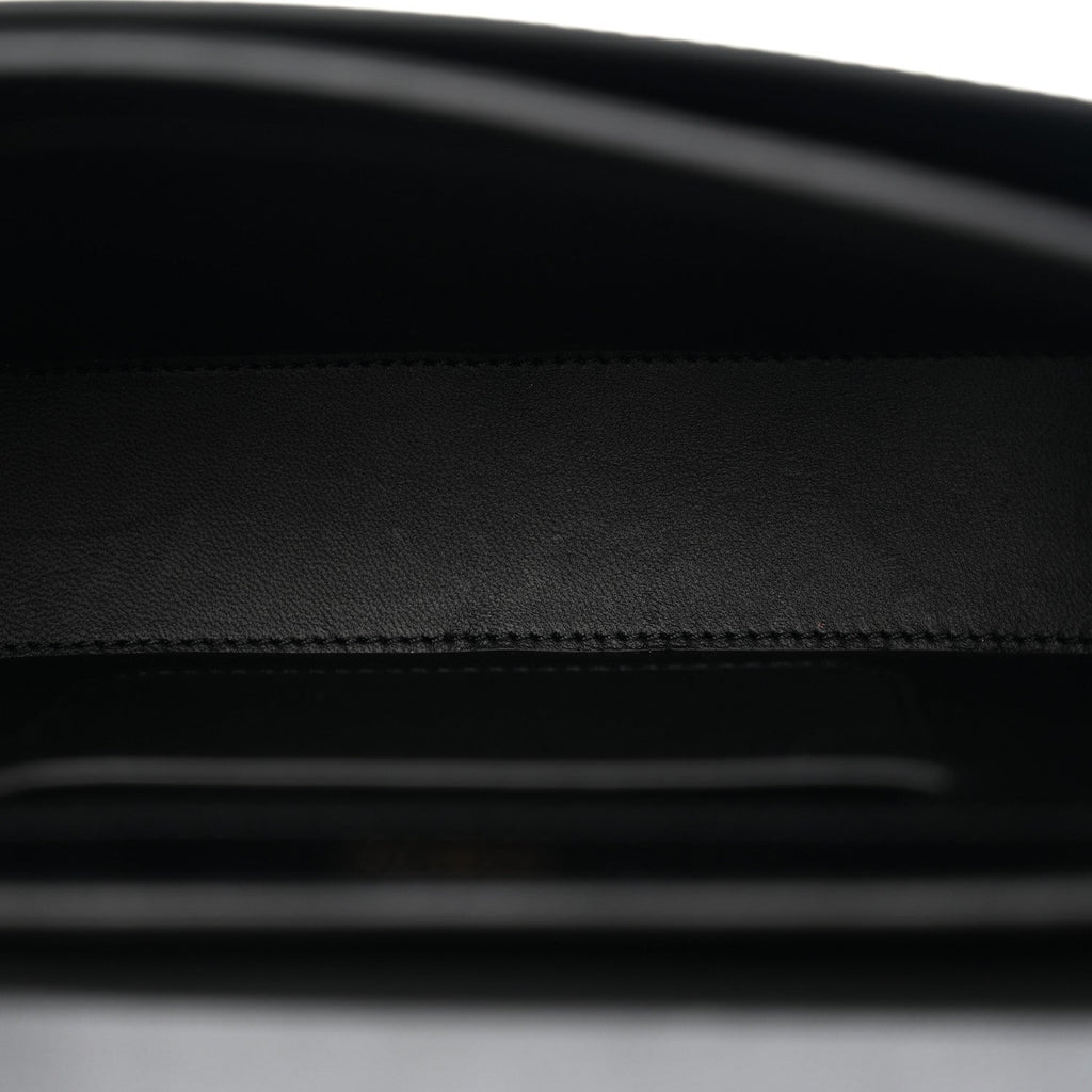 Super Lux Calfskin Small Pimlico Satchel Black