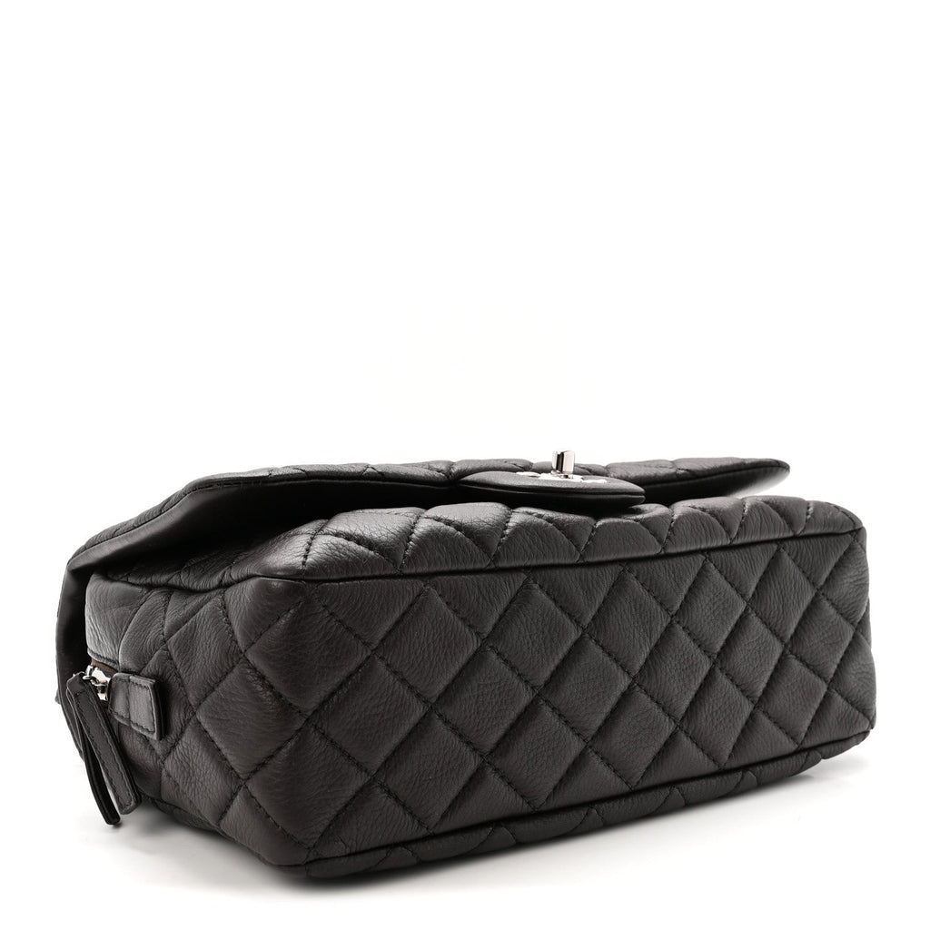Deerskin Quilted Casual Journey Flap Brown