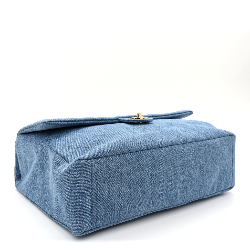 Denim Souplissimo Maxi Flap Blue
