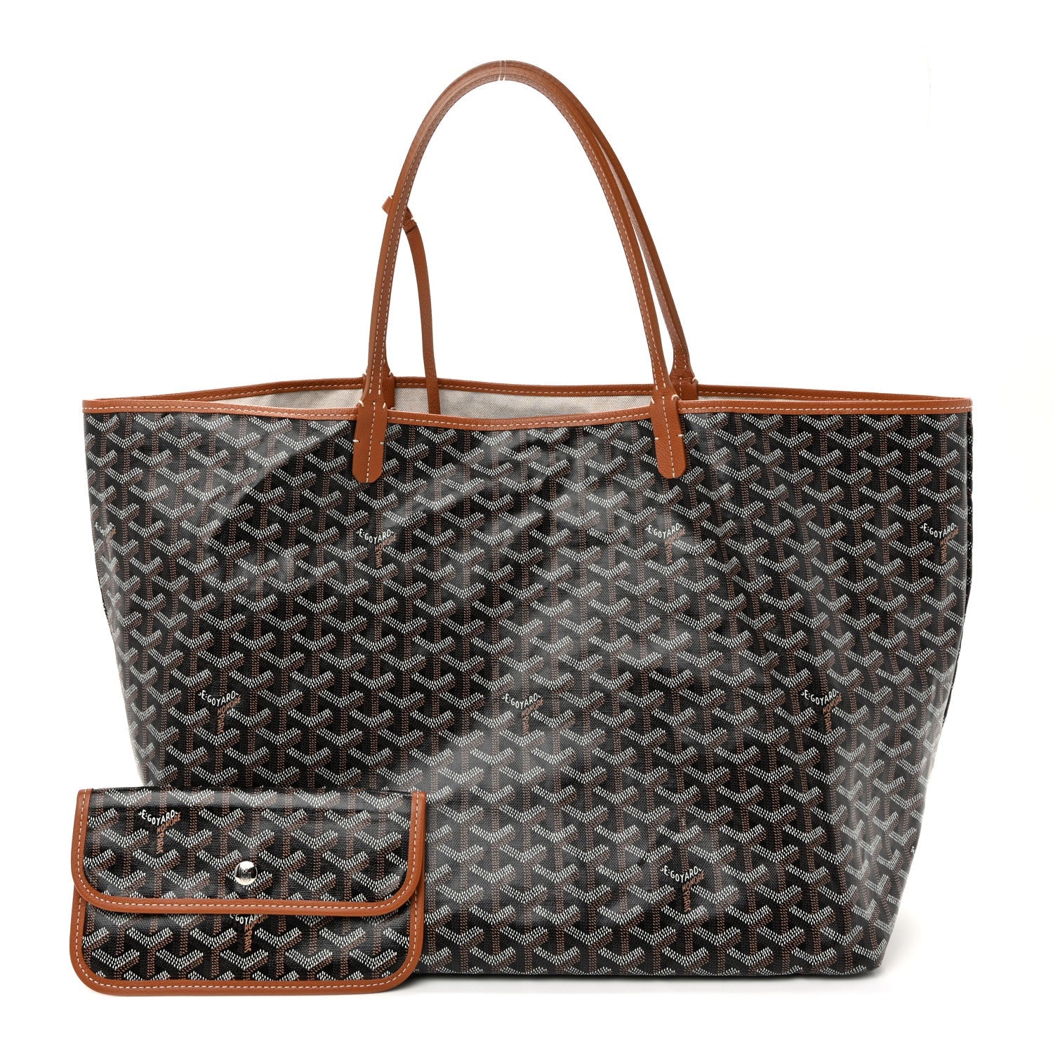 Goyardine Saint Louis GM Black Gold