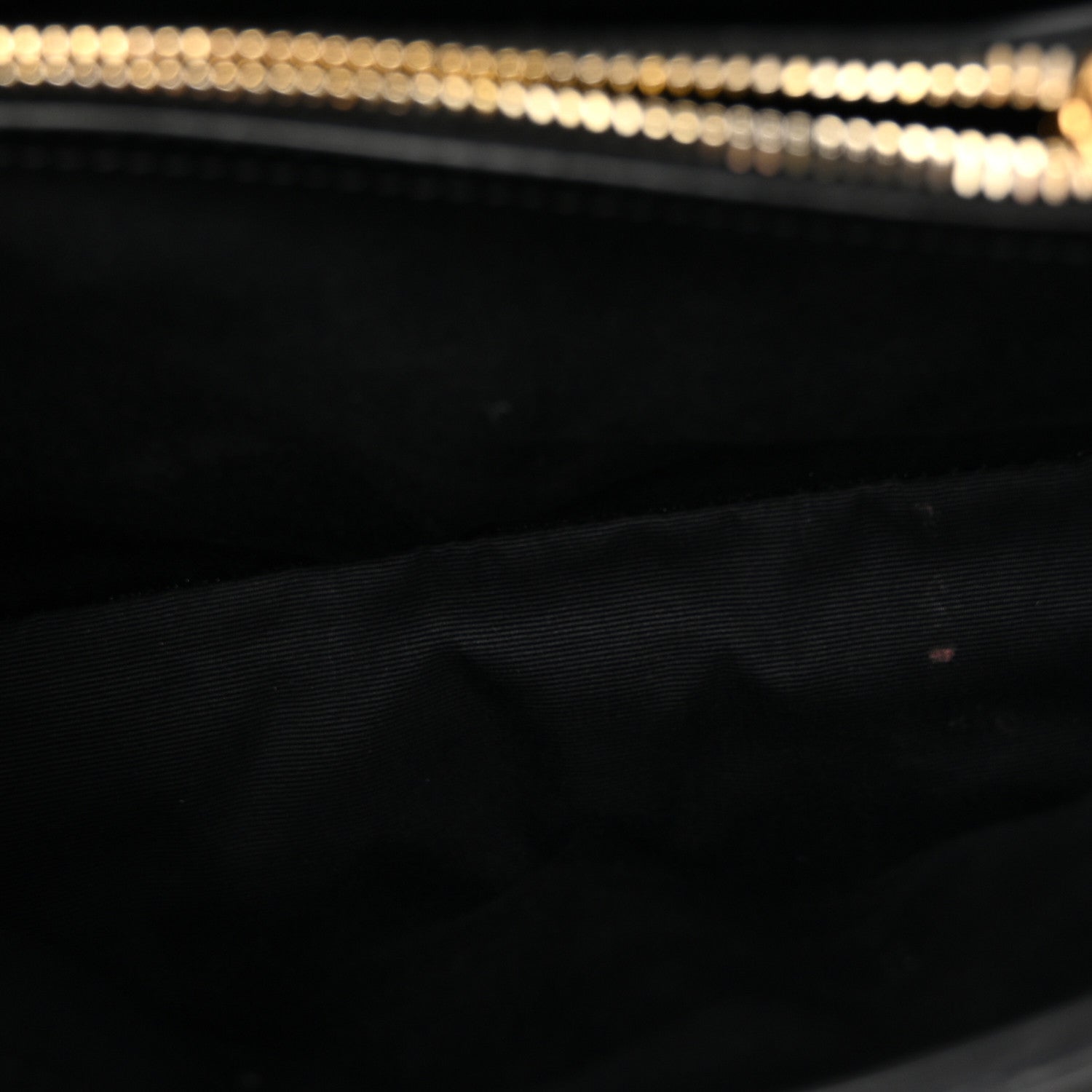 Calfskin Y Quilted Monogram Small Loulou Chain Satchel Black