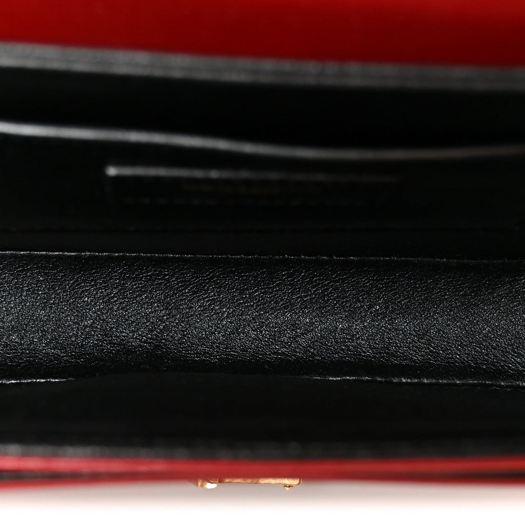 Box Calfskin Monogram Medium Solferino Satchel Rouge Opyum