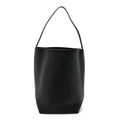 Grained Calfskin Large N/S Park Tote Black