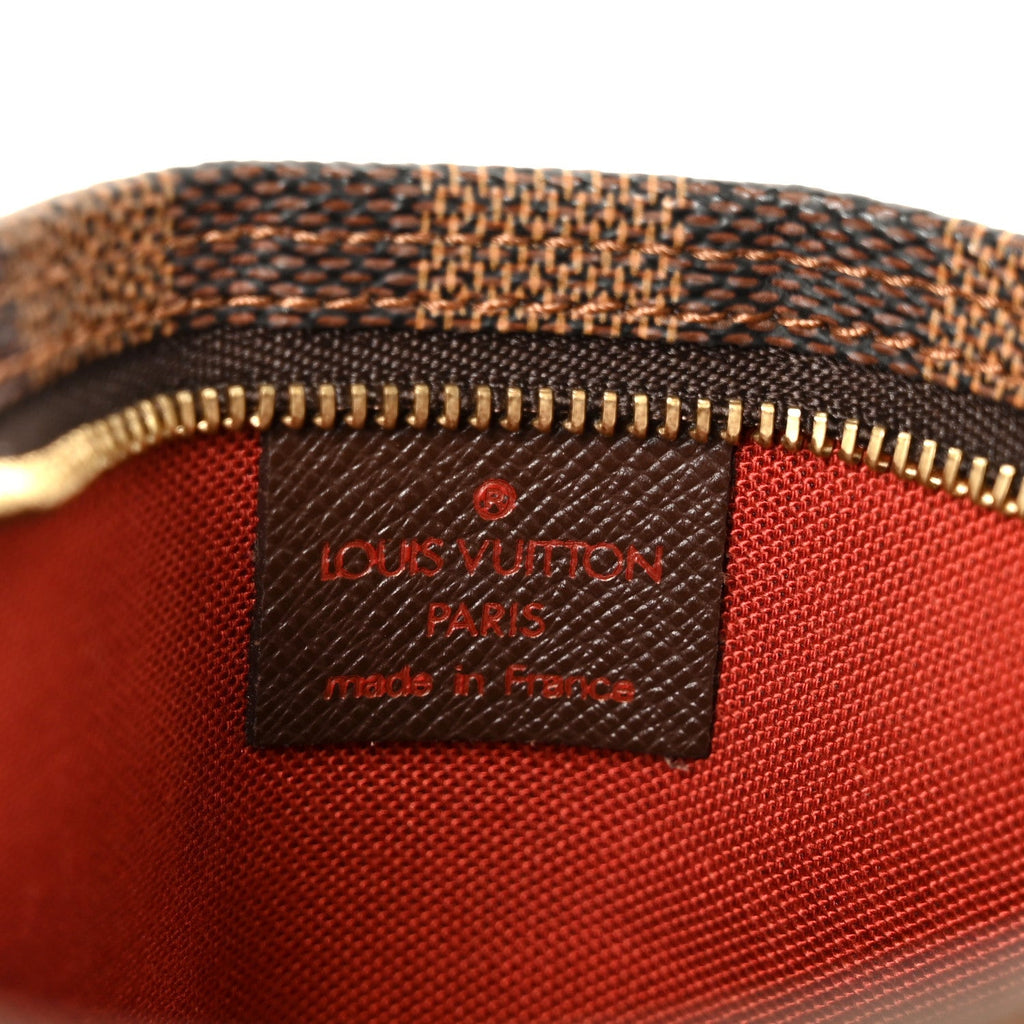 Damier Ebene Trousse Make Up Bag Pochette