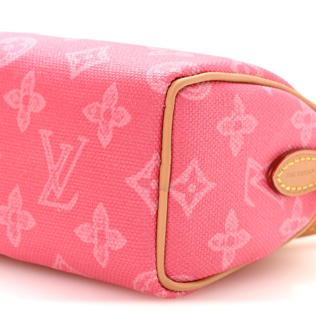 Monogram Origine Nano Speedy Bandouliere Rose Ruban