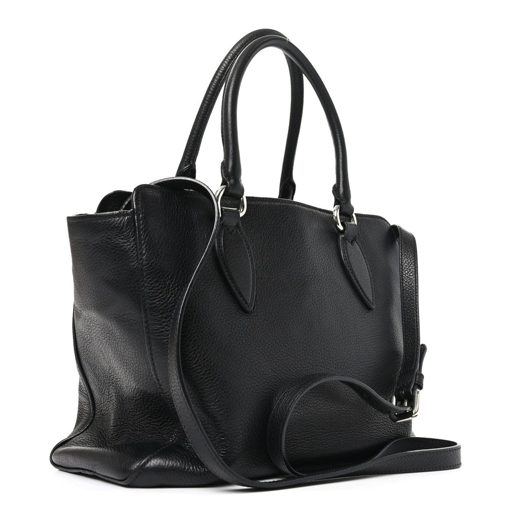 Vitello Phenix Tote Black