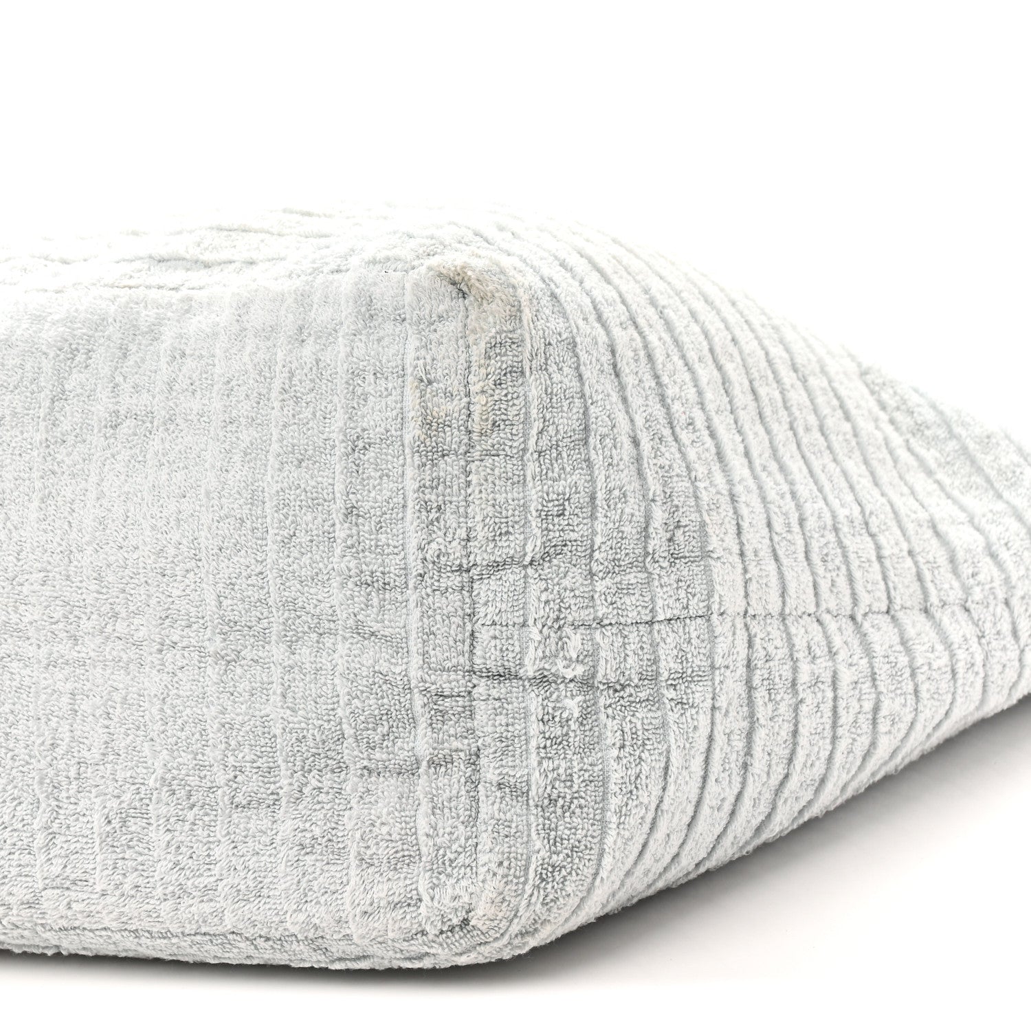 Terry Cotton CC Beach Tote Towel Set Light Grey