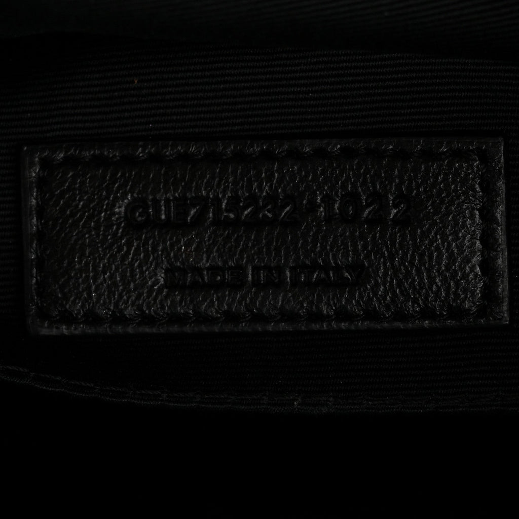 Suede Matelasse Monogram Lou Camera Bag Cinnamon