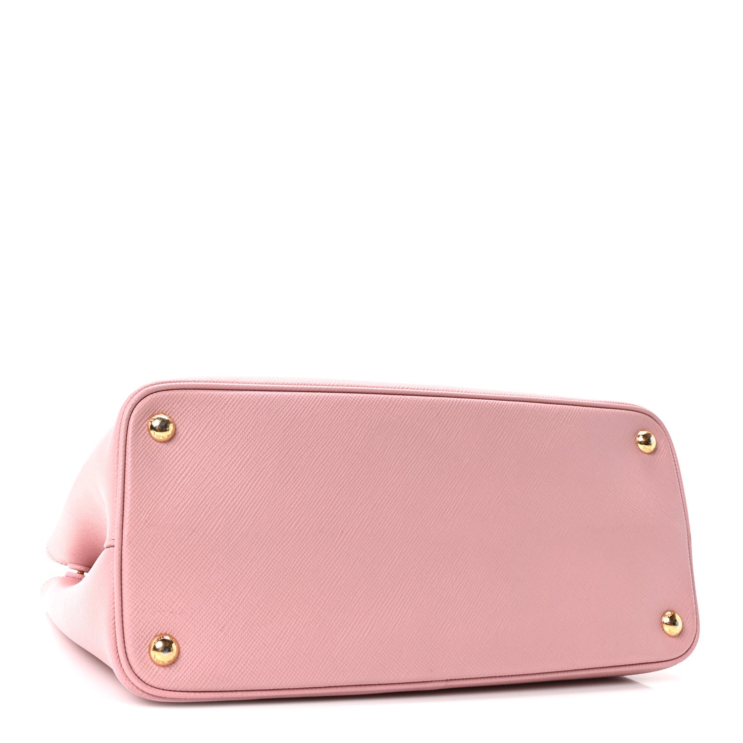 Saffiano Cuir Medium Double Bag Cammeo Rosa