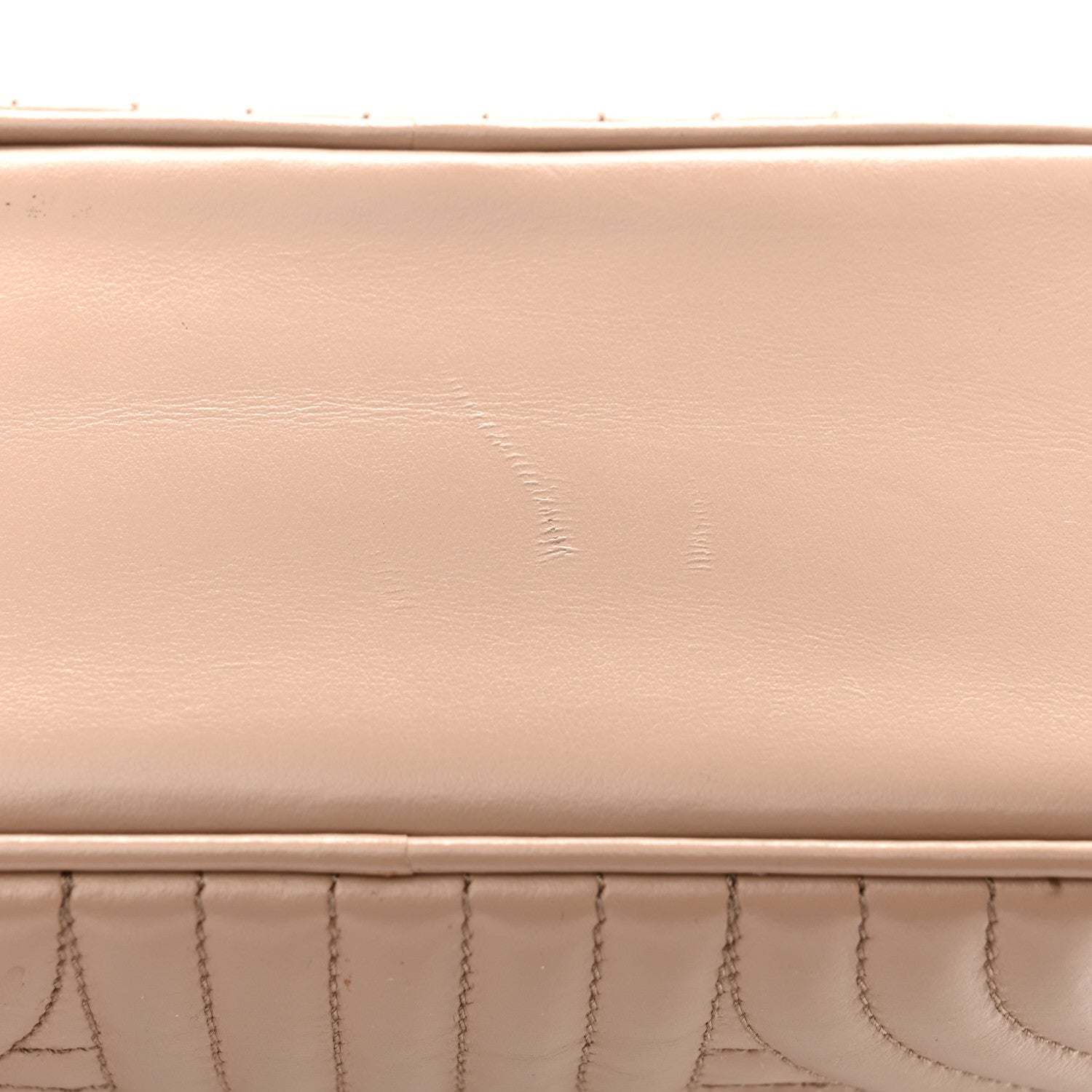 Soft Calfskin Diagramme Camera Bag Cipria