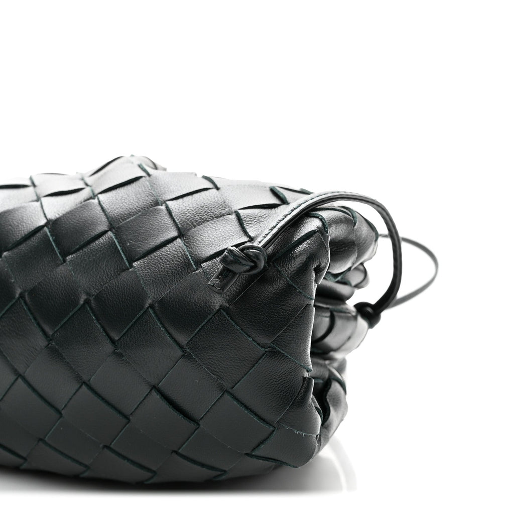 Nappa Intrecciato The Mini Pouch Raintree