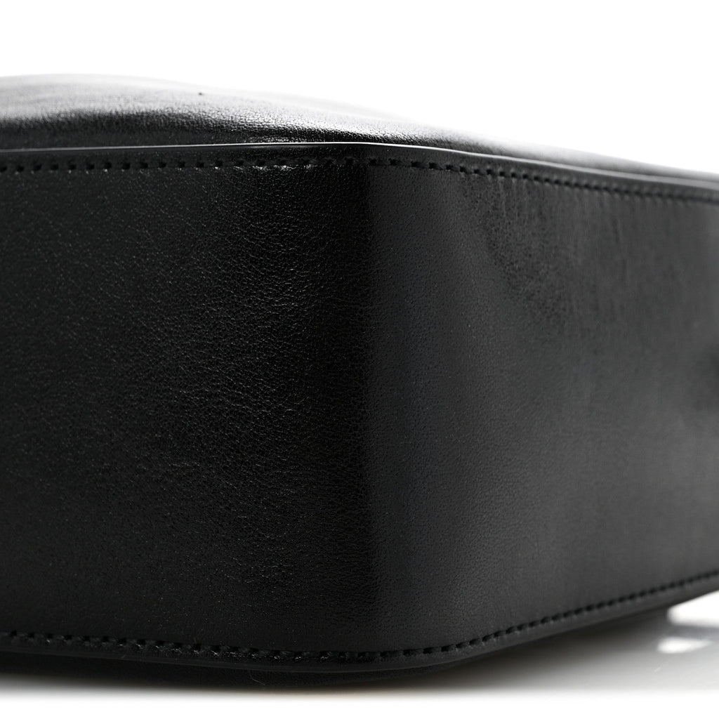 Calfskin Small Bucket Bag Black