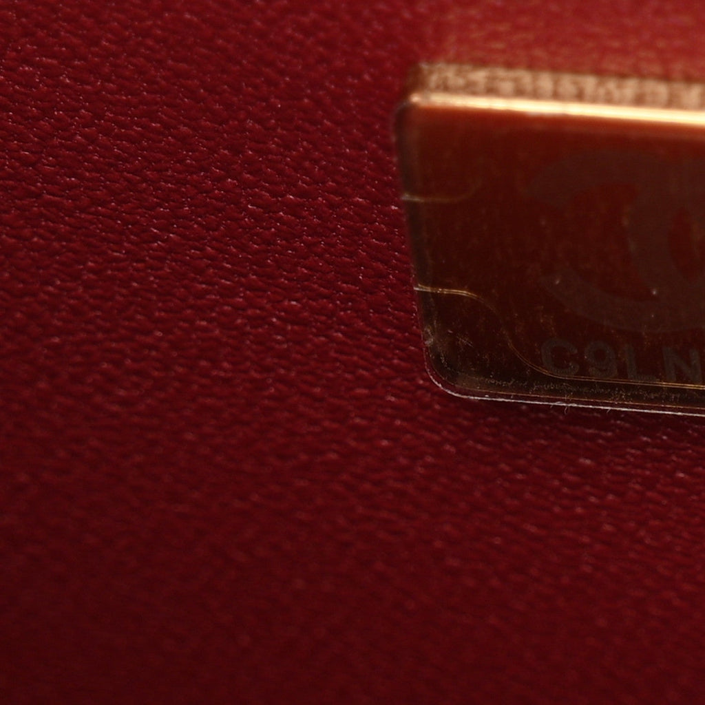 Calfskin Crocodile Embossed Turn Around Mini Flap Emerald