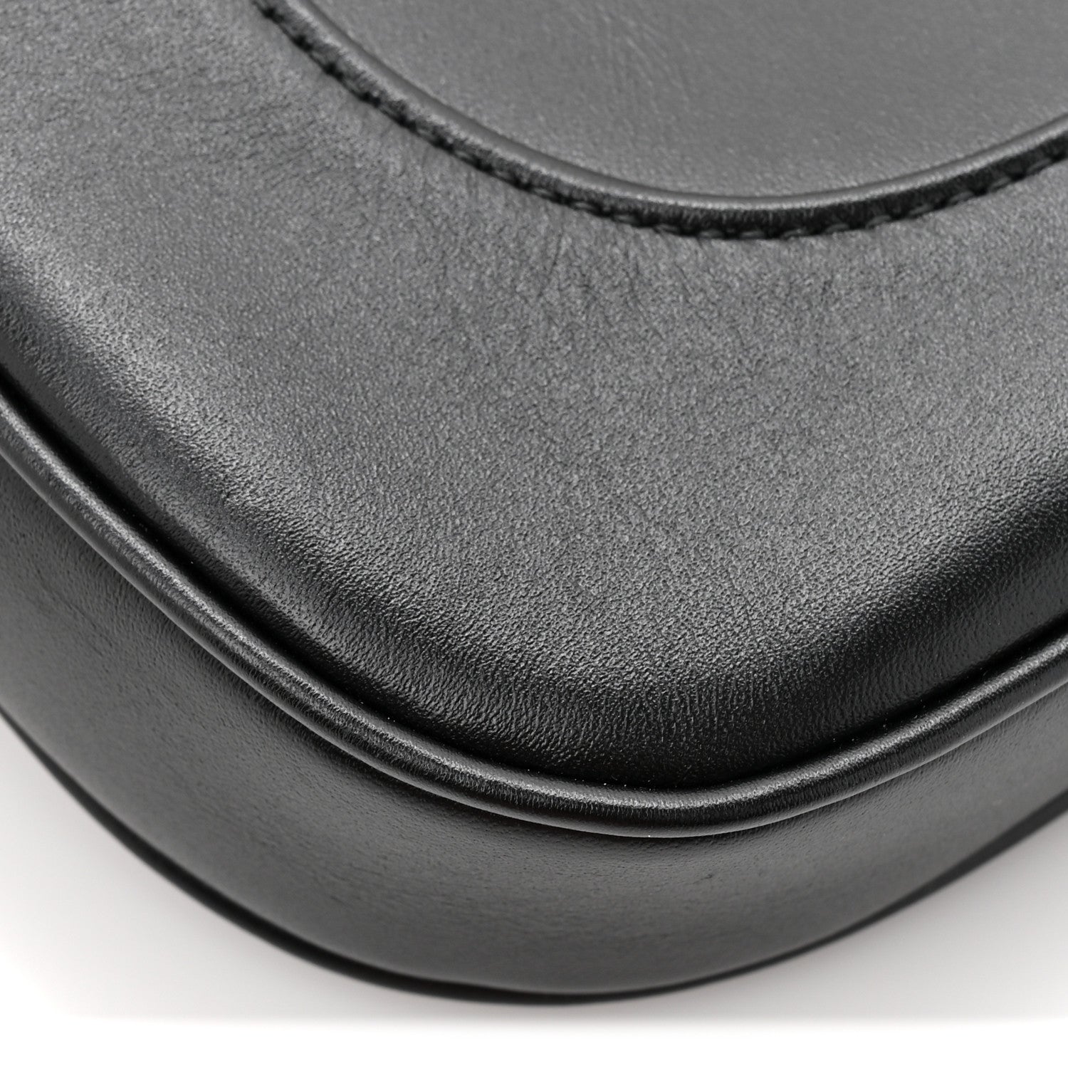 Calfskin Small Jackie Shoulder Bag Black