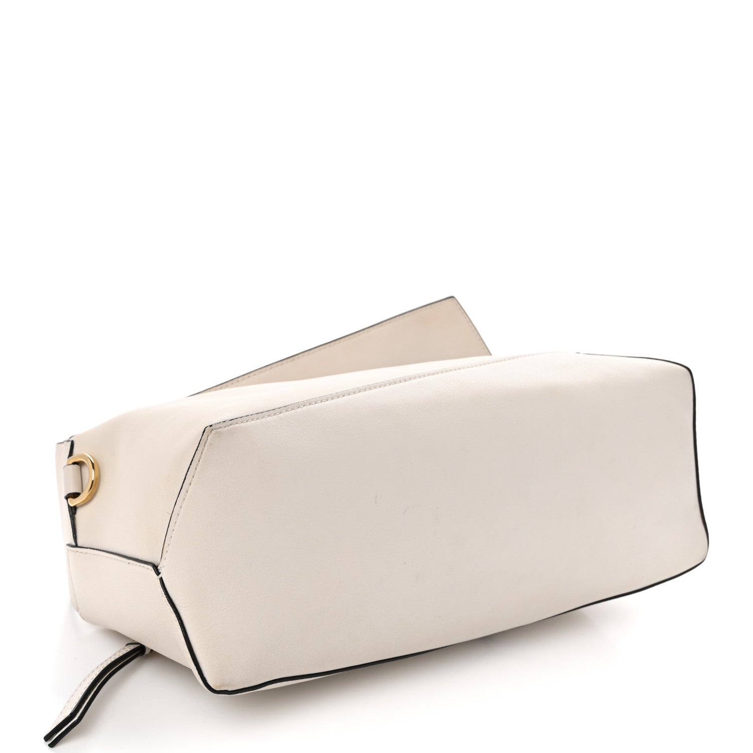 Calfskin Puzzle Hobo White