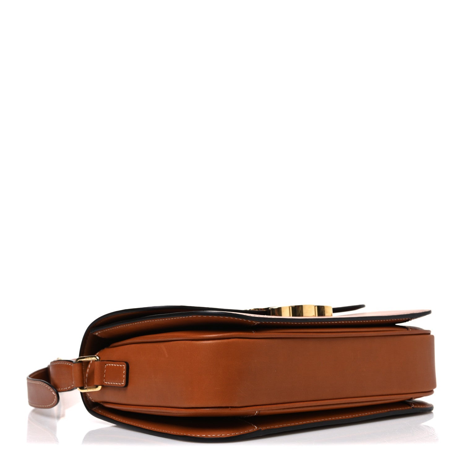 Natural Calfskin Medium Triomphe Tan