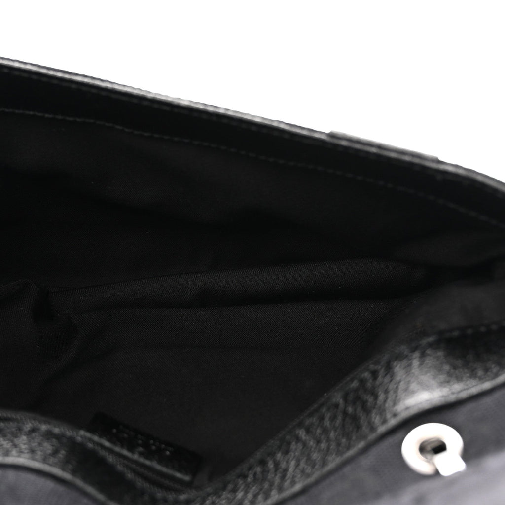 Monogram Satchel Black