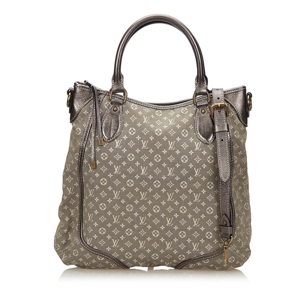 Louis Vuitto Besace Angele Platine Mini Lin Canvas Shoulder Bag
