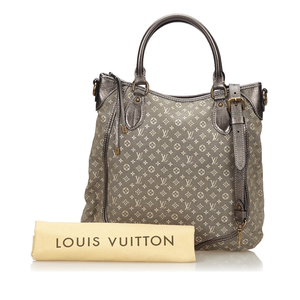 Louis Vuitto Besace Angele Platine Mini Lin Canvas Shoulder Bag