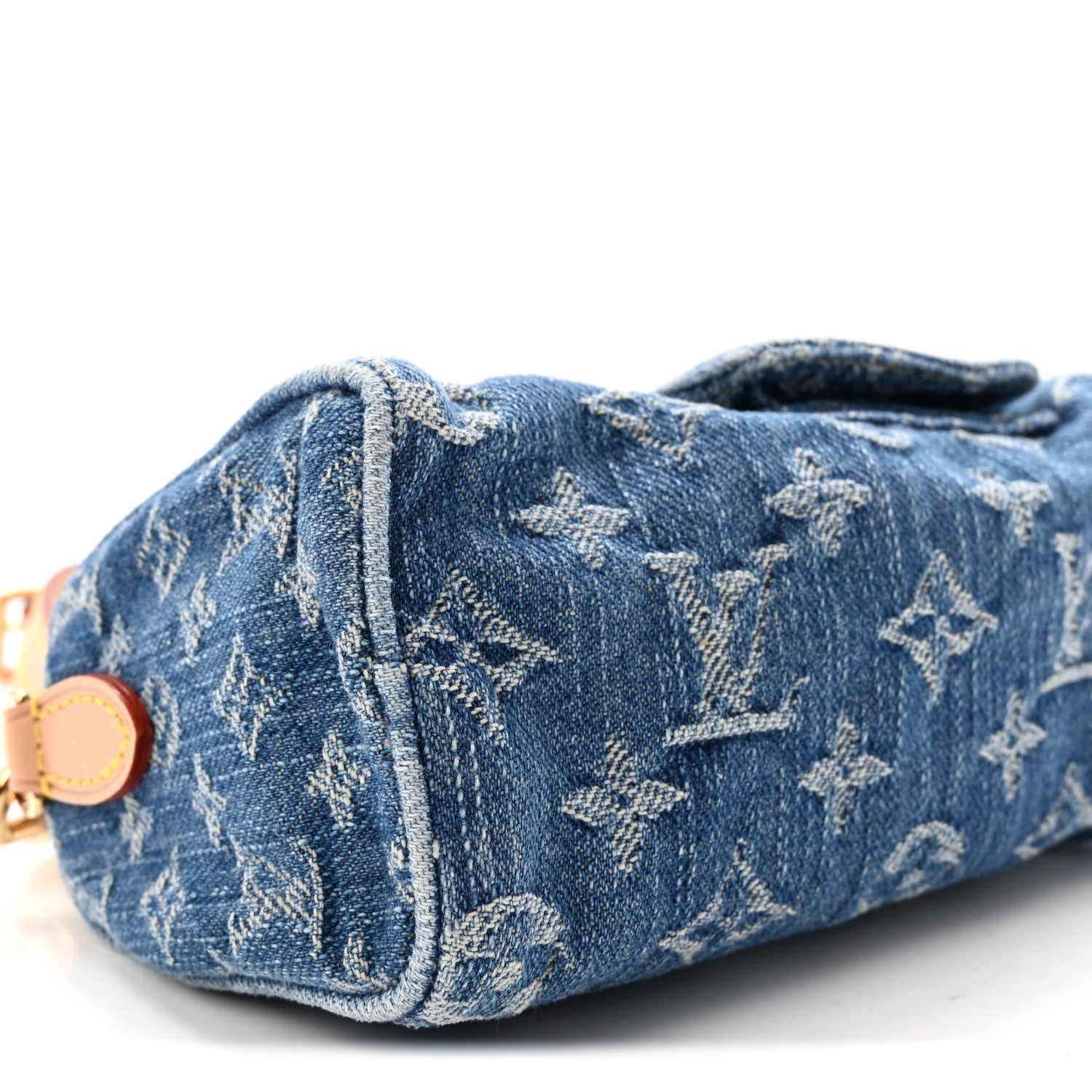Monogram Denim Nano Speedy Blue