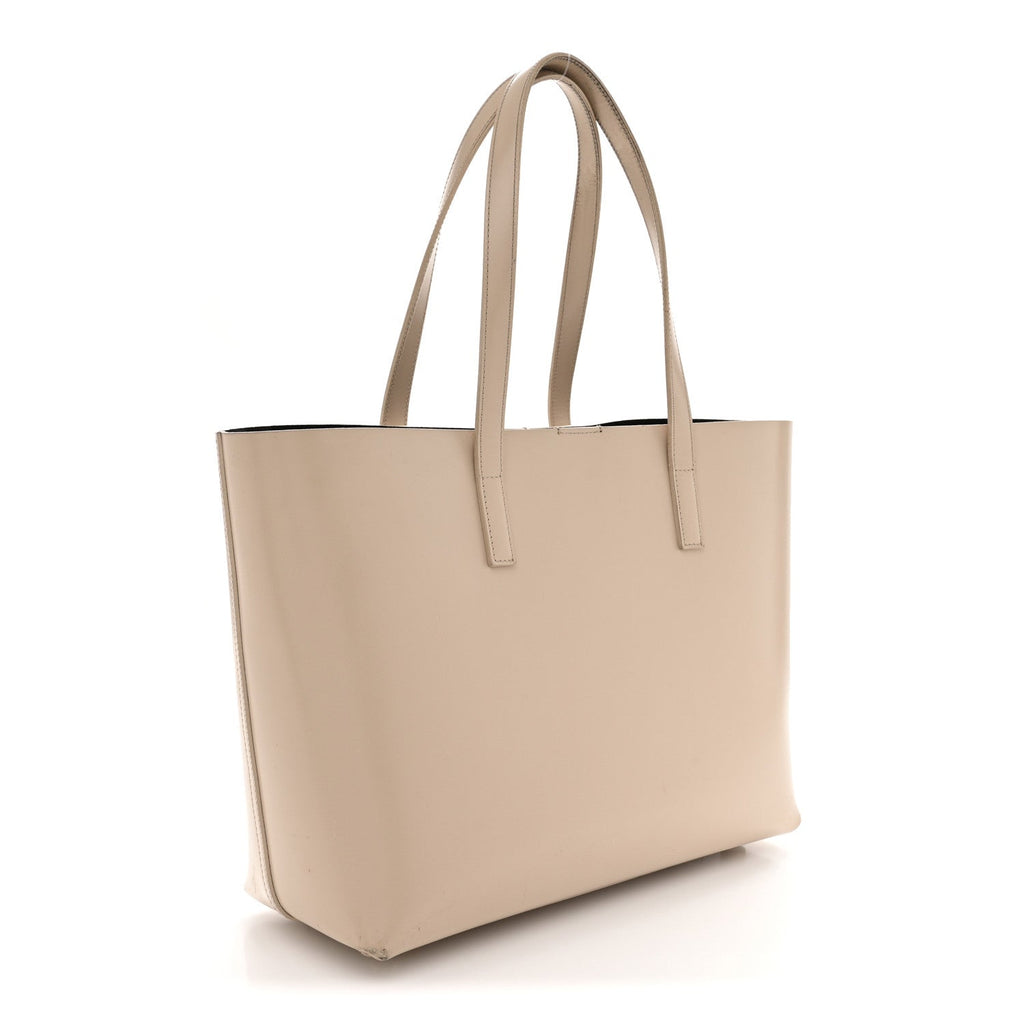 Calfskin Classic Monogram Double Face Tote Nude Powder