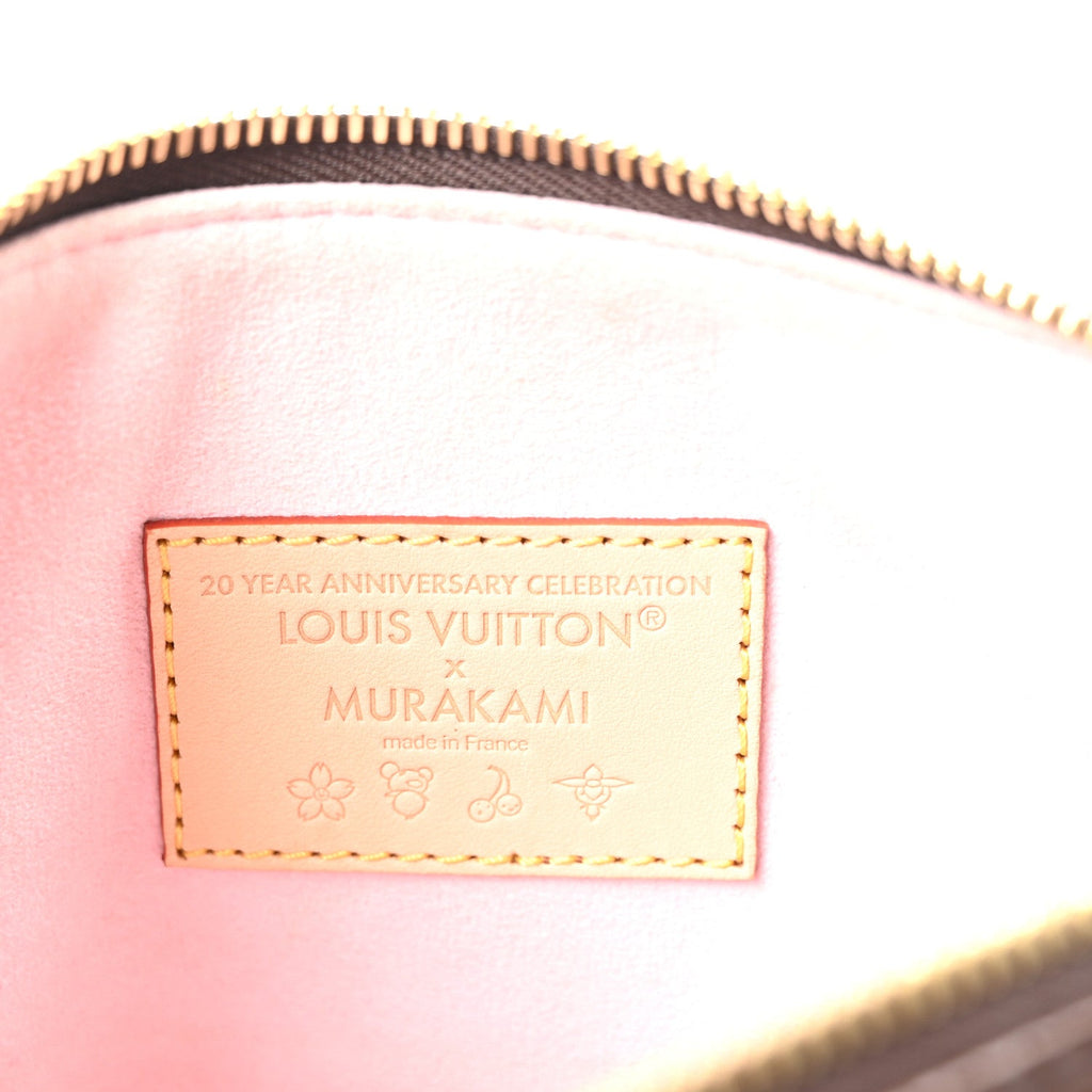 LV X TM Monogram Cherry Blossom Speedy Bandouliere 25 Sakura Brown