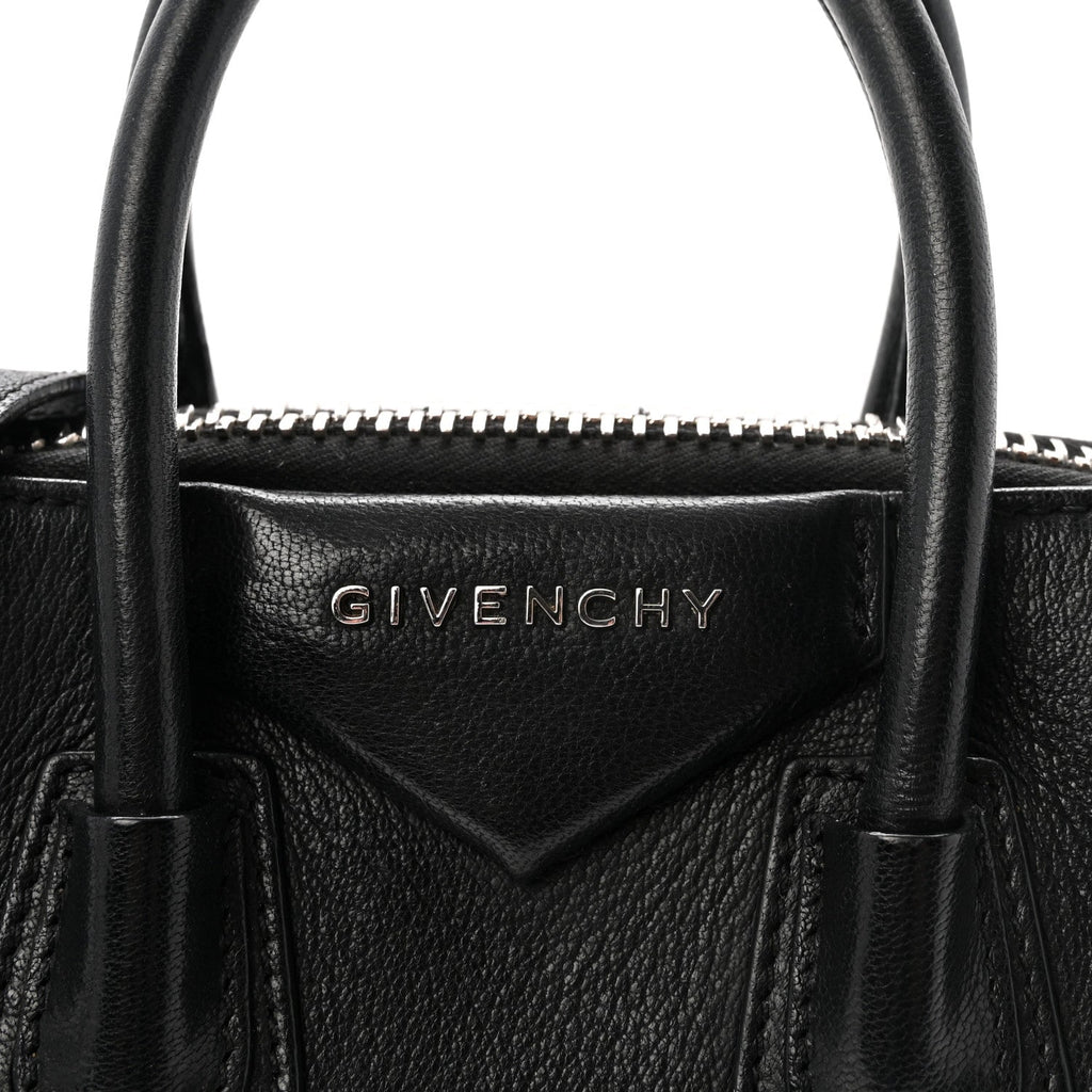Sugar Goatskin Mini Antigona Black
