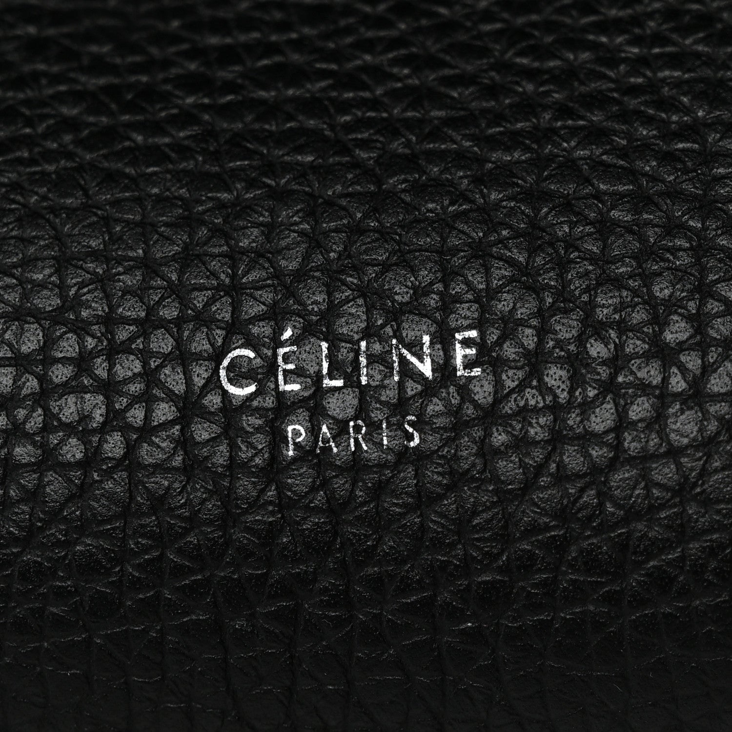 Supple Grained Calfskin Small Big Bag Black