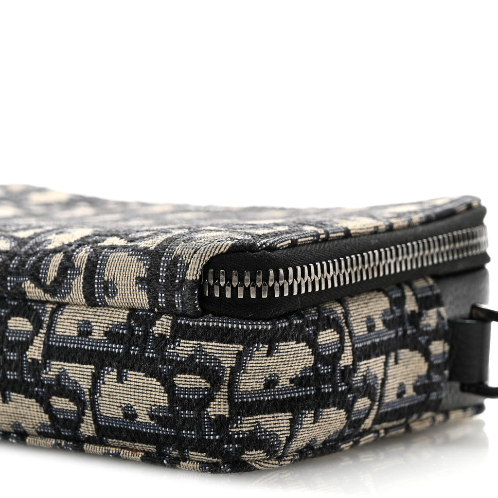 Oblique Pouch Navy Blue