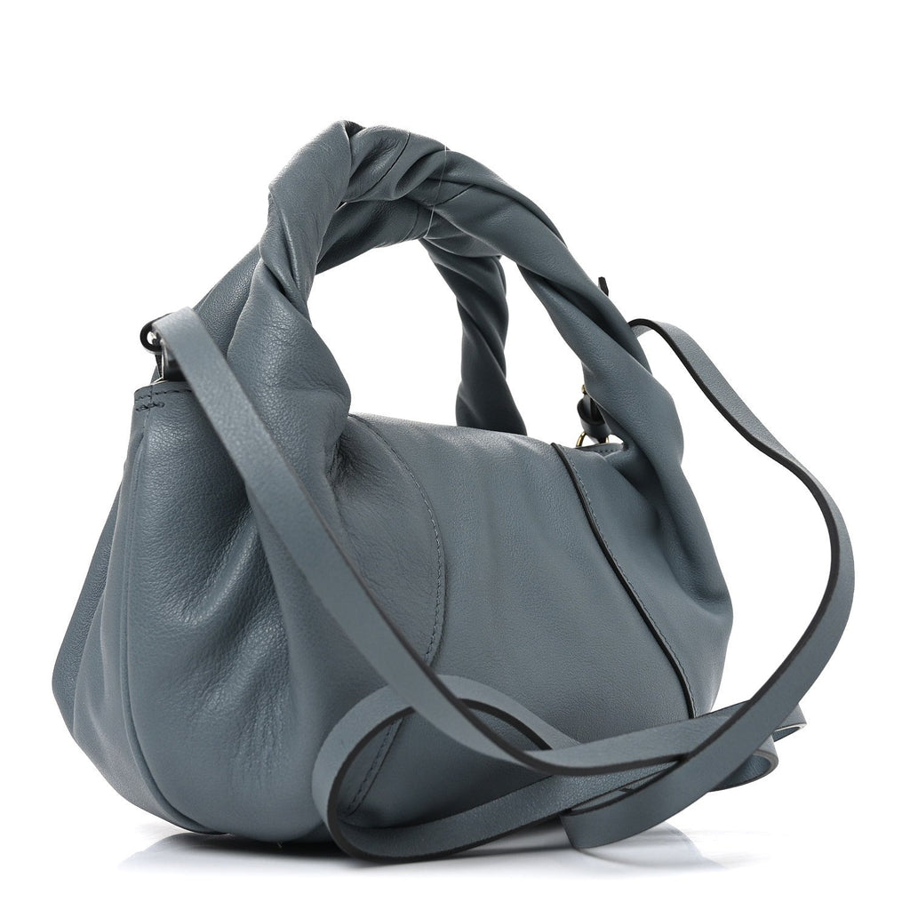Calfskin Mini Spy Light Blue