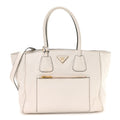 Vitello Daino Shopping Tote Talco