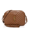 Calfskin Matelasse Monogram Lou Camera Bag Cinnamon