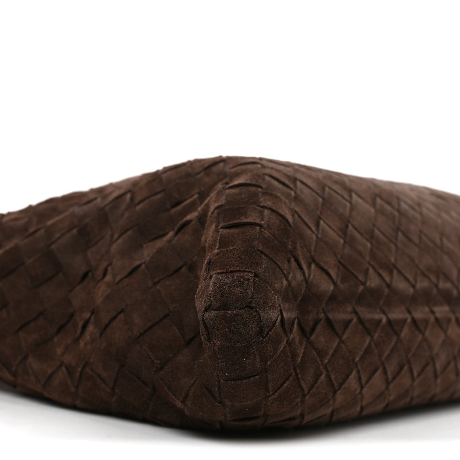 Suede Intrecciato Small Hop Fondant