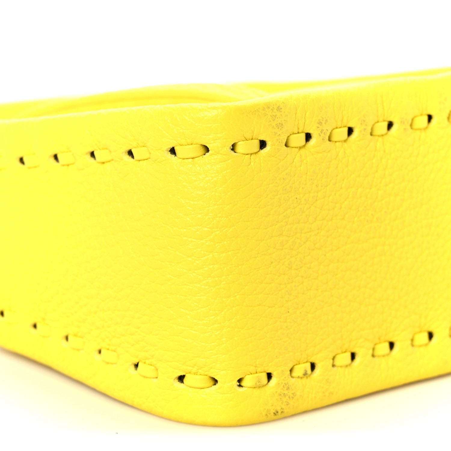 Cuoio Roma Sellerissima Nappa Sintetica Tape Stitch Mini Fendessence Shoulder Bag Pomelo