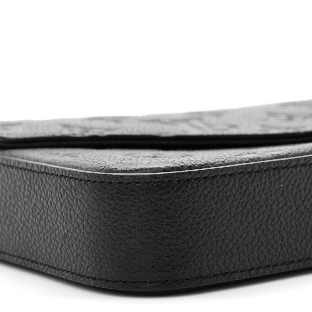Empreinte Pochette Felicie Chain Wallet Black