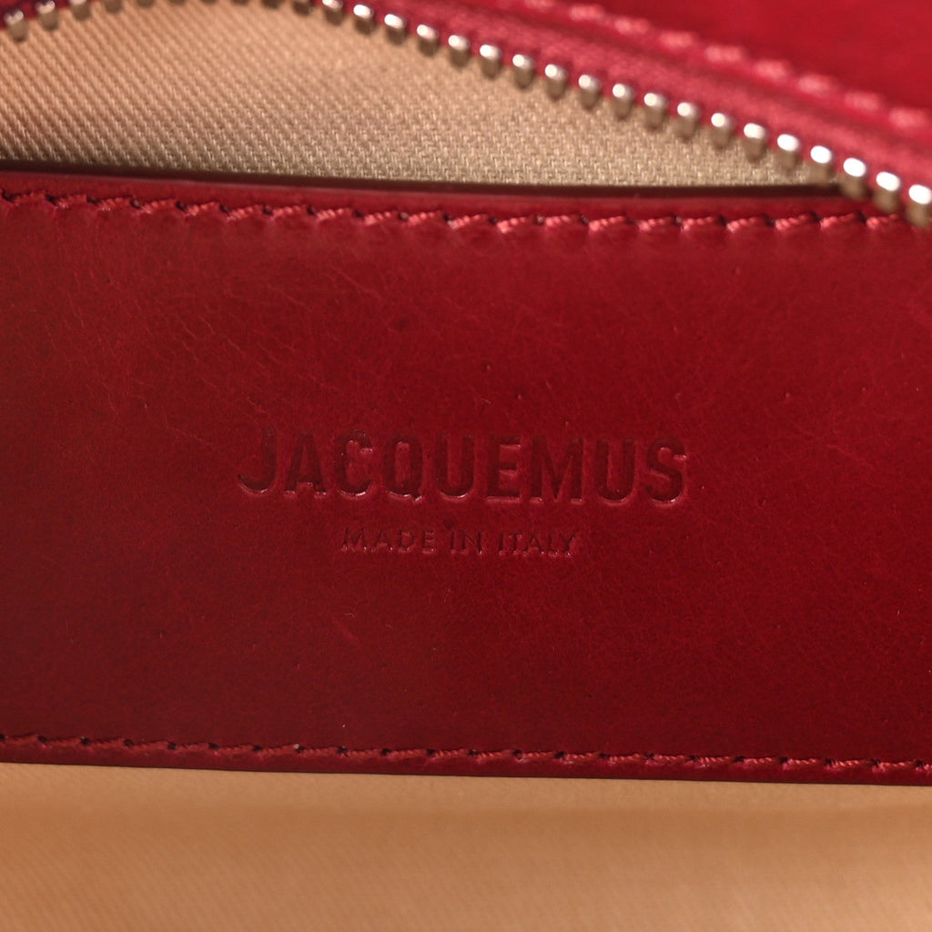 Shiny Calfskin Small Turismo Bag Burgundy