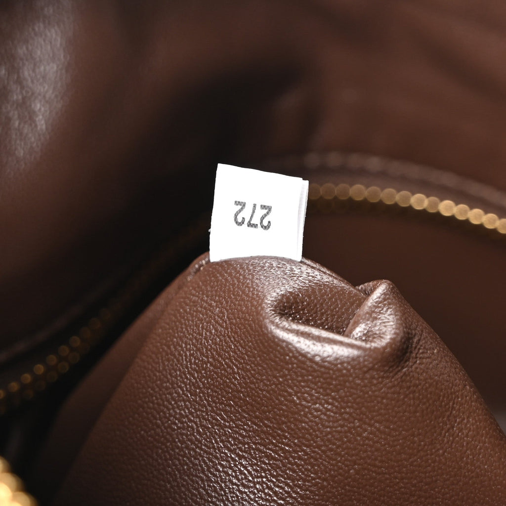 Scamosciato Suede Large Aimee Shoulder Bag Cacao
