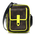 Monogram Macassar Christopher Wearable Wallet Fluorescent Yellow