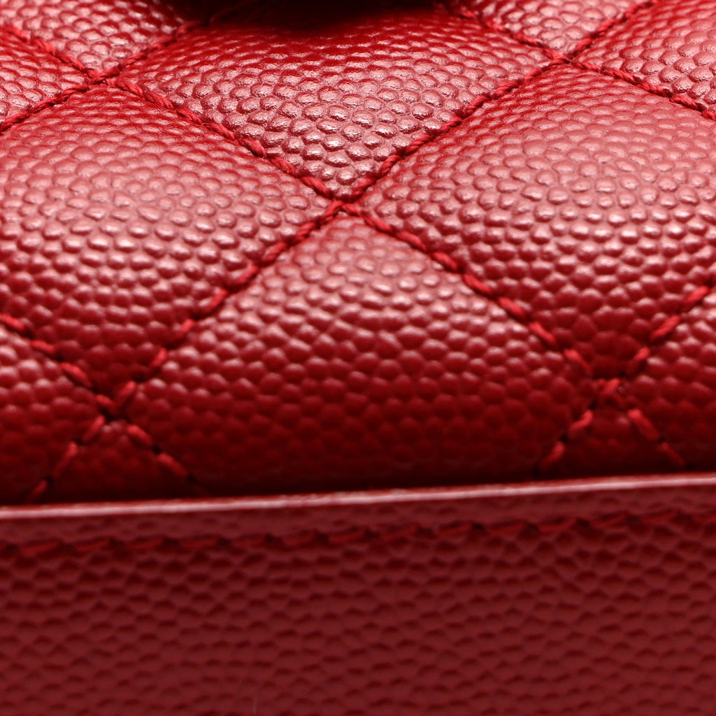Grain De Poudre Textured Mixed Matelasse Triquilt Medium Monogram Satchel New Red