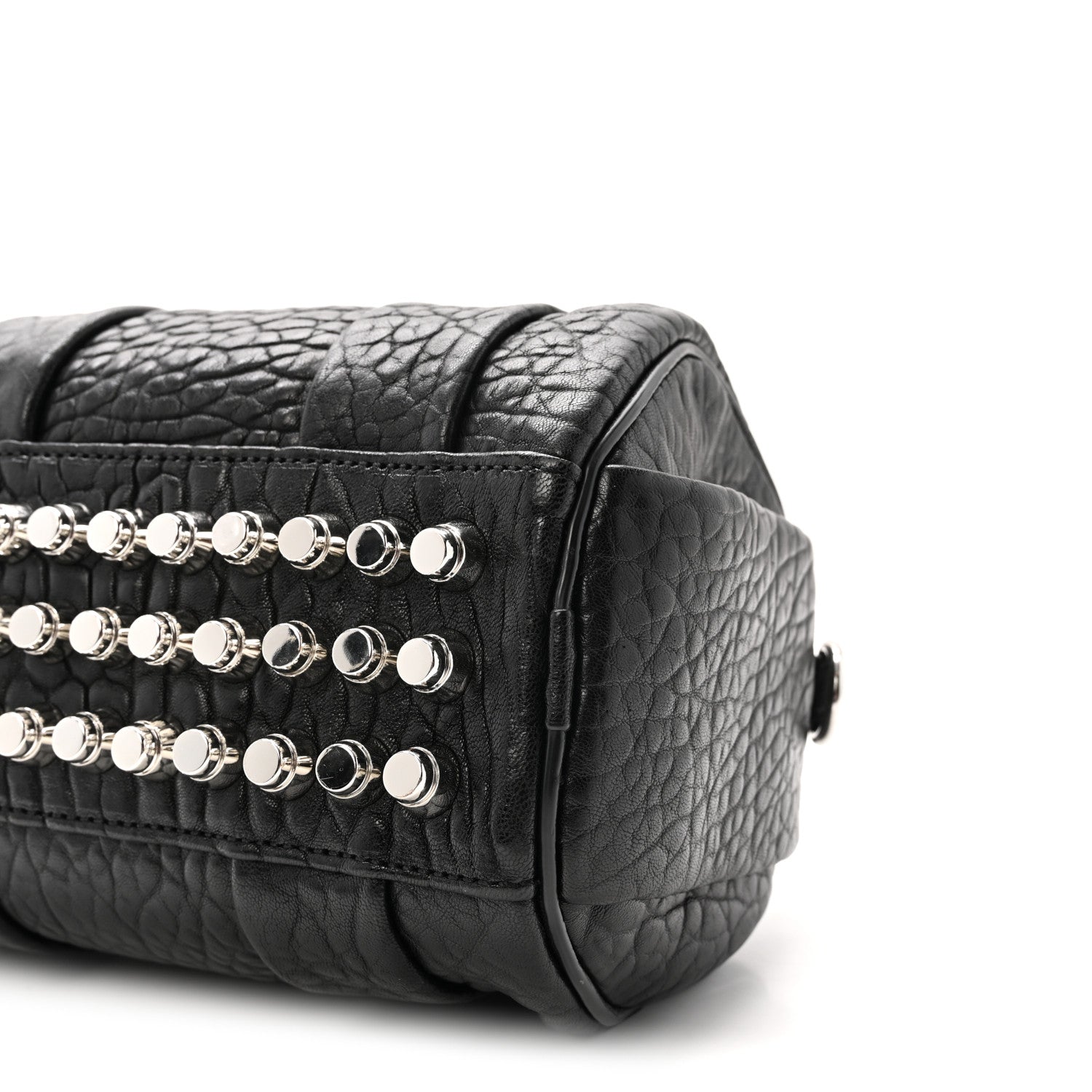 Pebbled Lambskin Mini Rockie Black Rhodium Hardware Black Rhodium Hardware