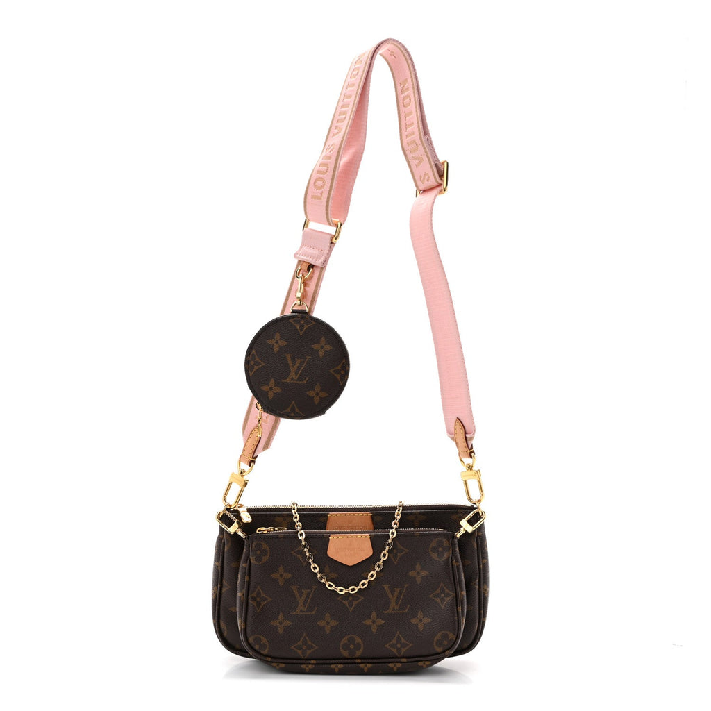 Monogram Multi Pochette Accessories Rose Clair