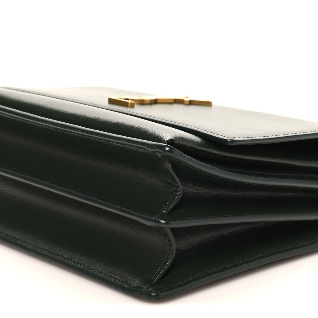 Calfskin Medium Monogram Sunset New Vert Fonce
