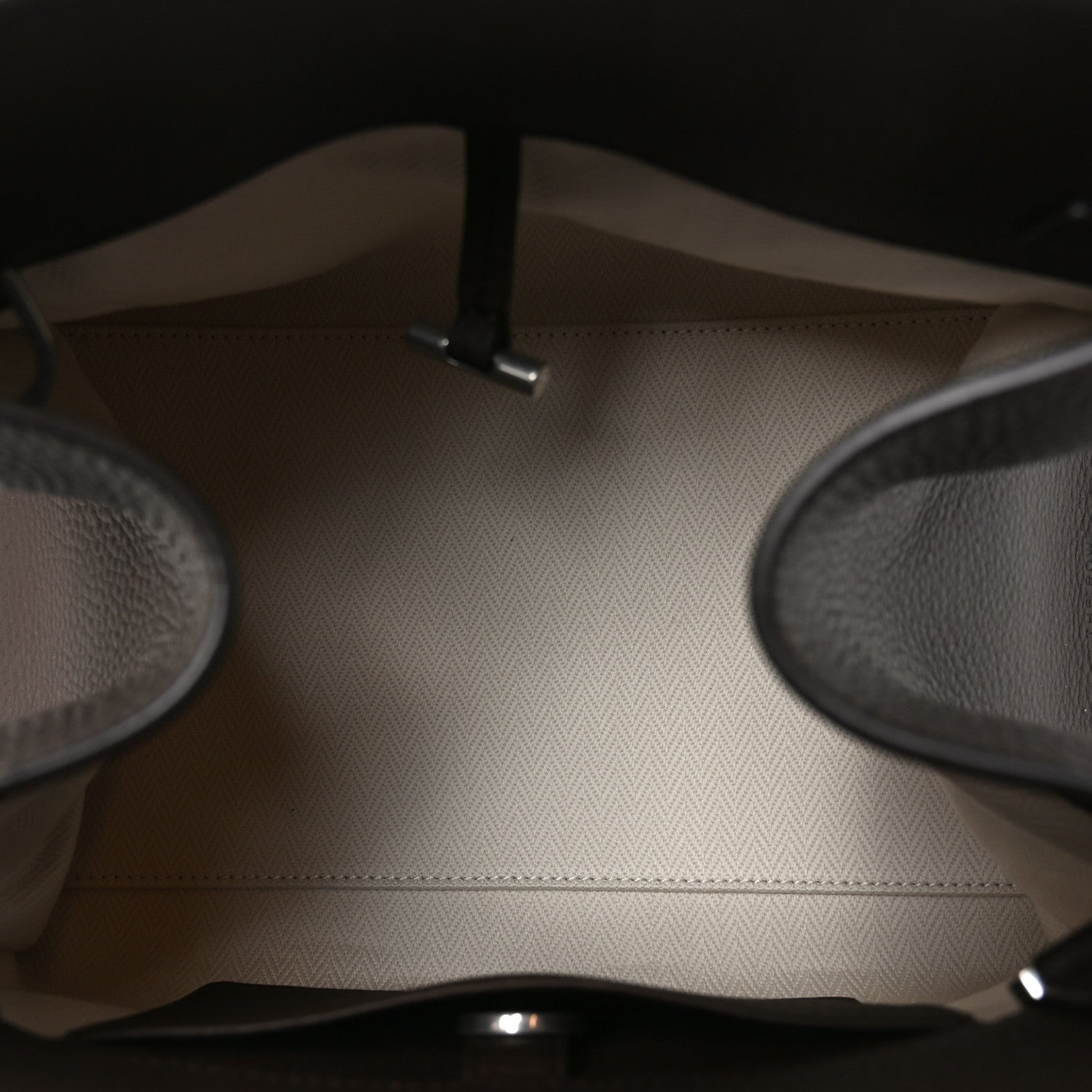 Grained Calfskin Soft Margaux 10 Bag Deep Brown