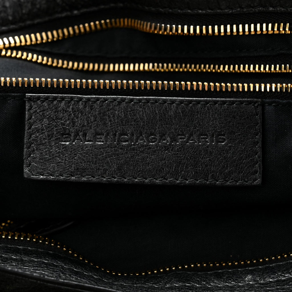 Agneau Giant 12 Gold Hardware City Black