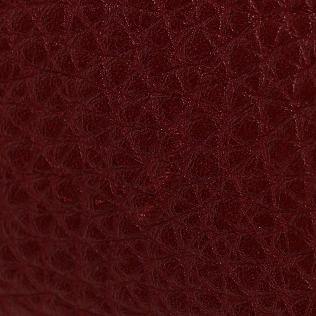 Vitello Daino Shopping Tote Amaranto