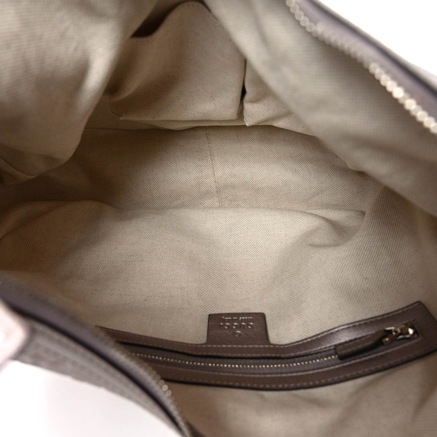 Metallic Guccissima Medium GG Twins Hobo Mauve