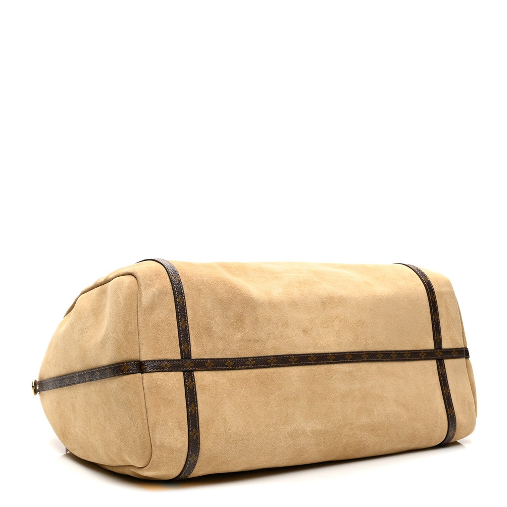 Suede Monogram Express GM Brown