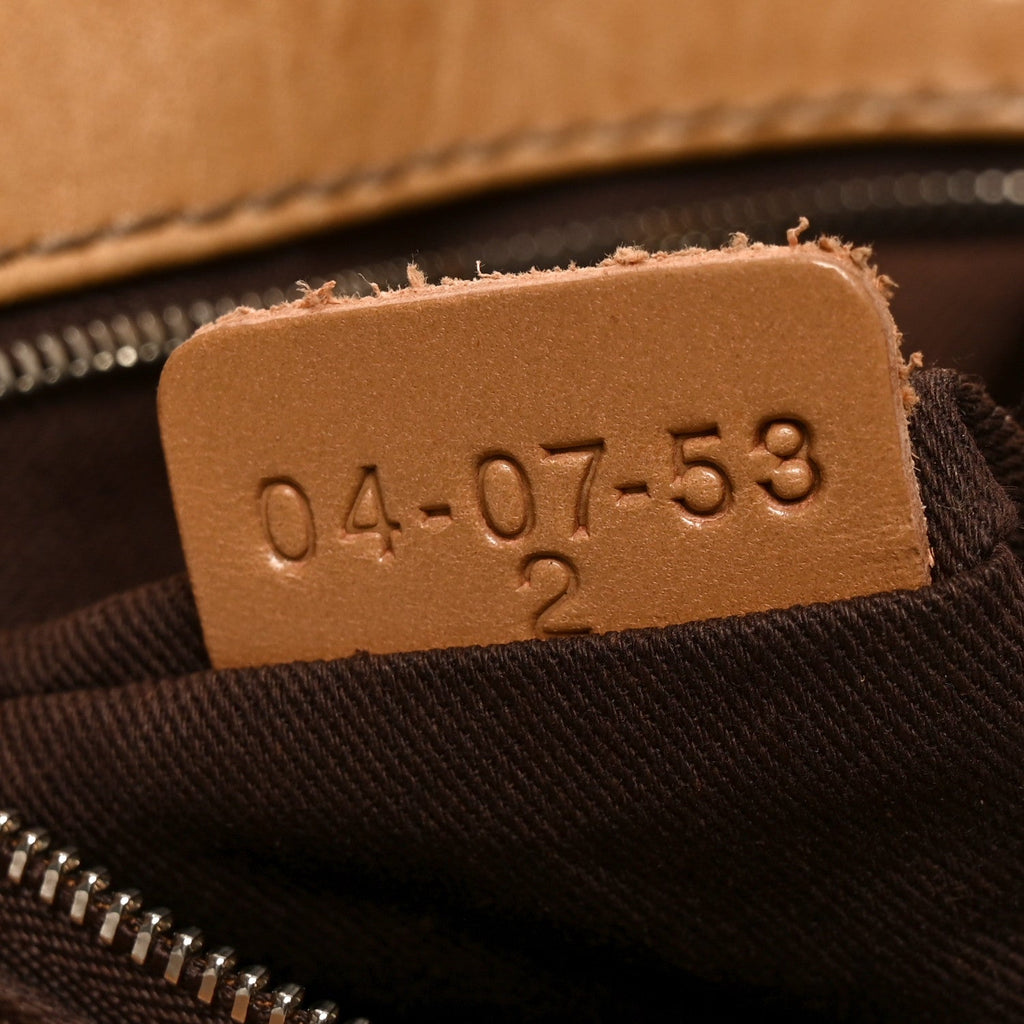 Calfskin Medium Paddington Capsule Satchel Brown