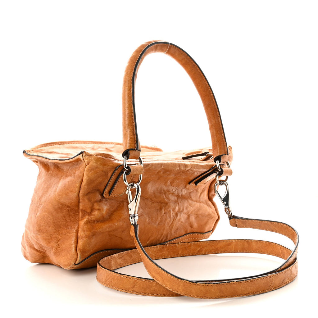 Tumbled Sheepskin Small Pandora Mustard