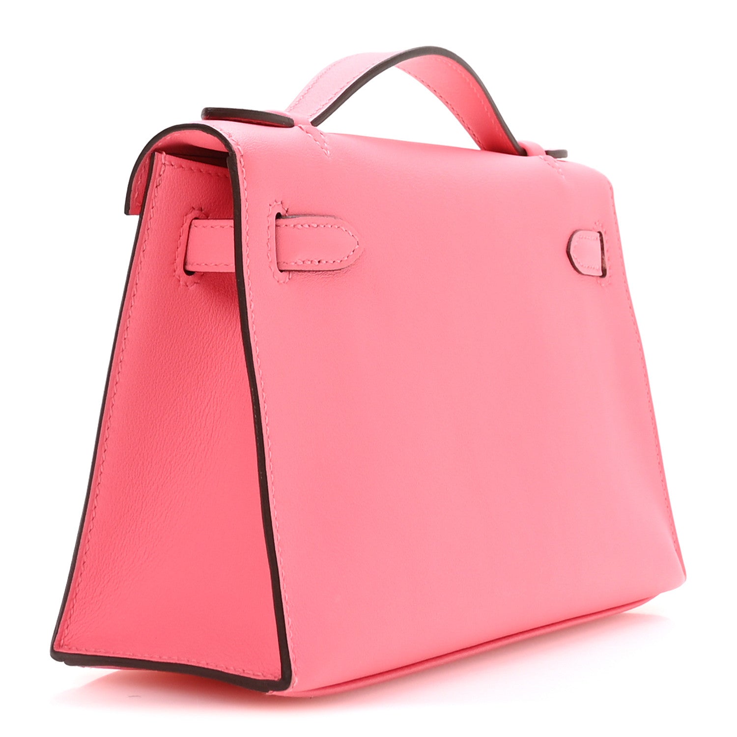 Swift Kelly Pochette Clutch Rose Azalee